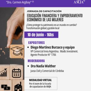 JORNADA DE CAPACITACIÓN: Educación Financiera y empoderamiento económico de las mujeres.