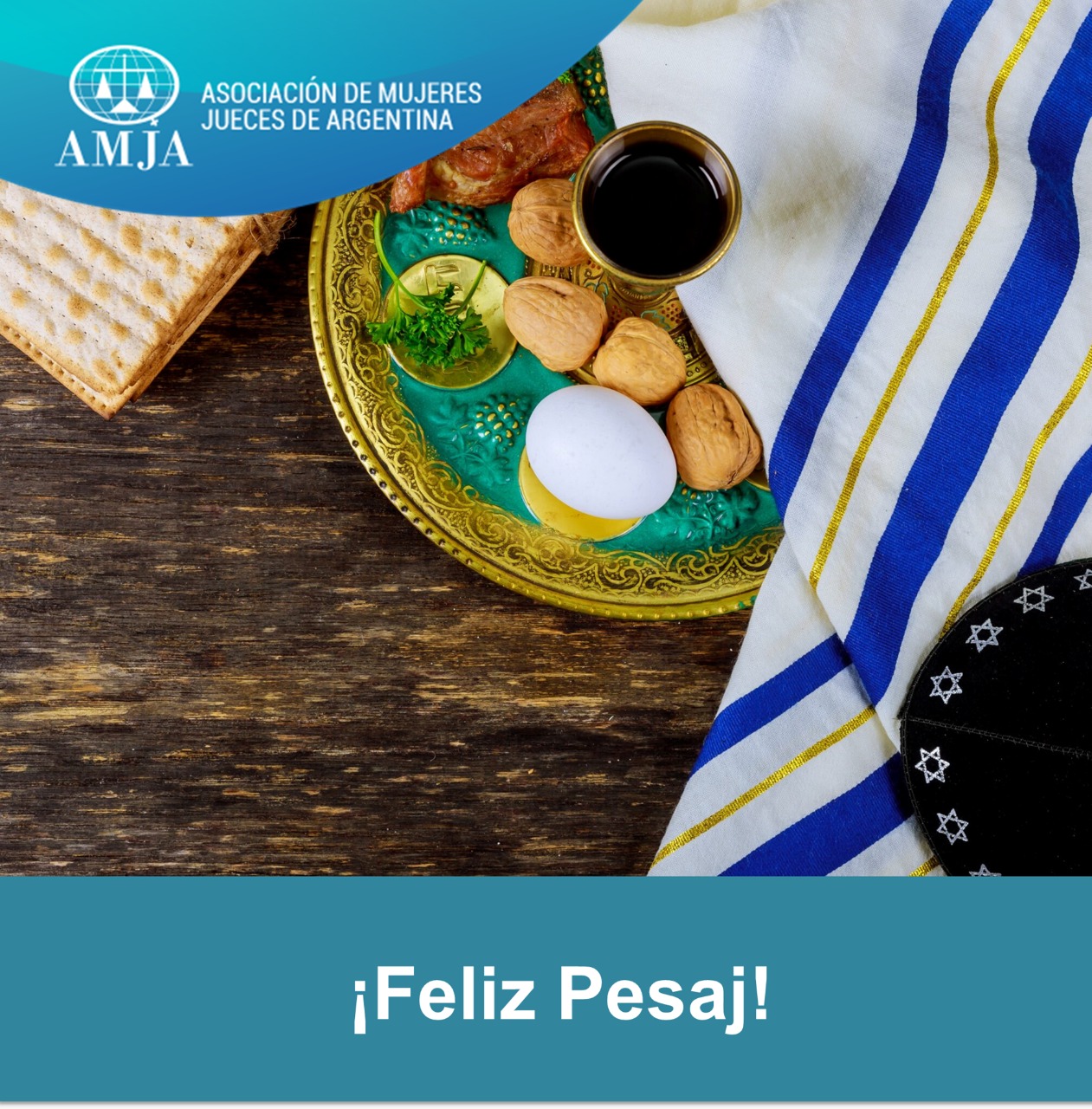 ¡Feliz Pesaj! Asociación de Mujeres Jueces de Argentina