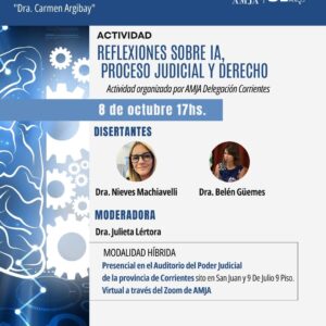 REFLEXIONES SOBRE IA, PROCESO JUDICIAL Y DERECHO
