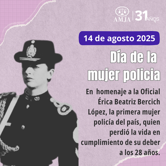 dia de la mujer policia